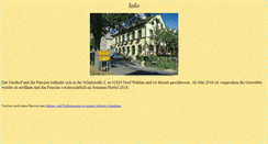 Desktop Screenshot of gasthof-eiche.de